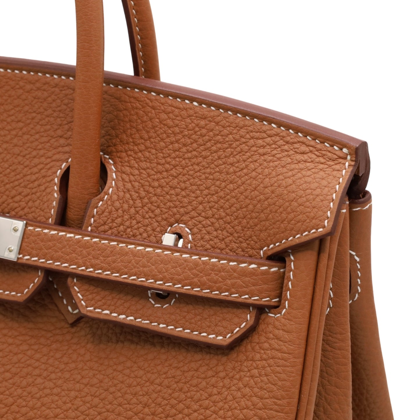 Birkin 25 Togo Gold SS KStamp