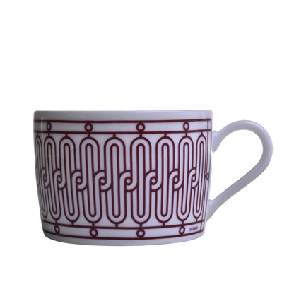 アッシュデコ　ティーカップ＆ソーサ―　ペア　ルージュ