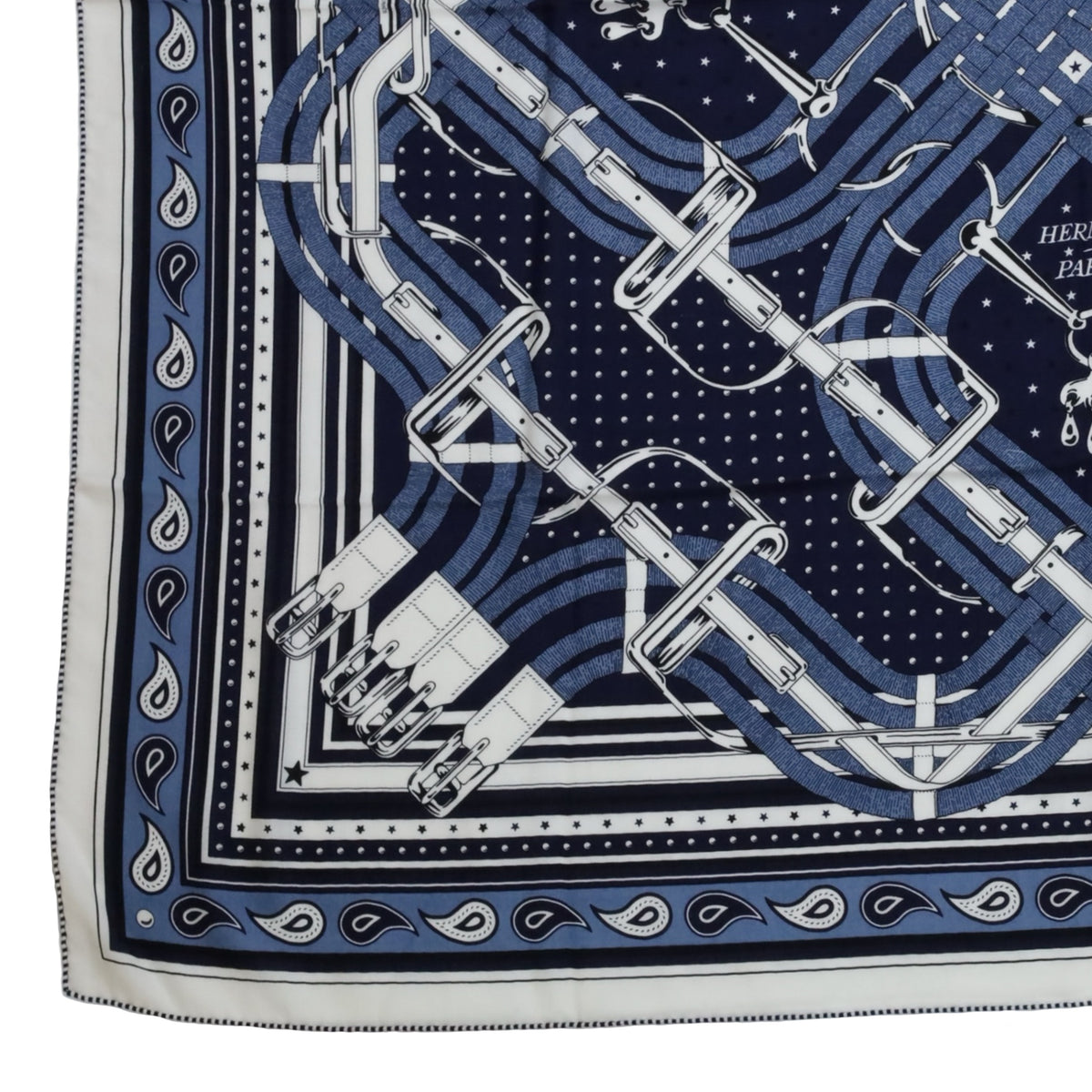 Carrejean horse bit cashmere blue