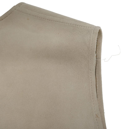 ヴァルーズ　ベスト　スエード　アイボリー　36