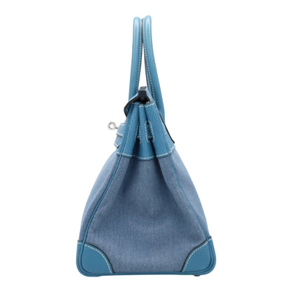 バーキン30　トワルジーン　トゴ　ブルージーン　SS　□J刻印