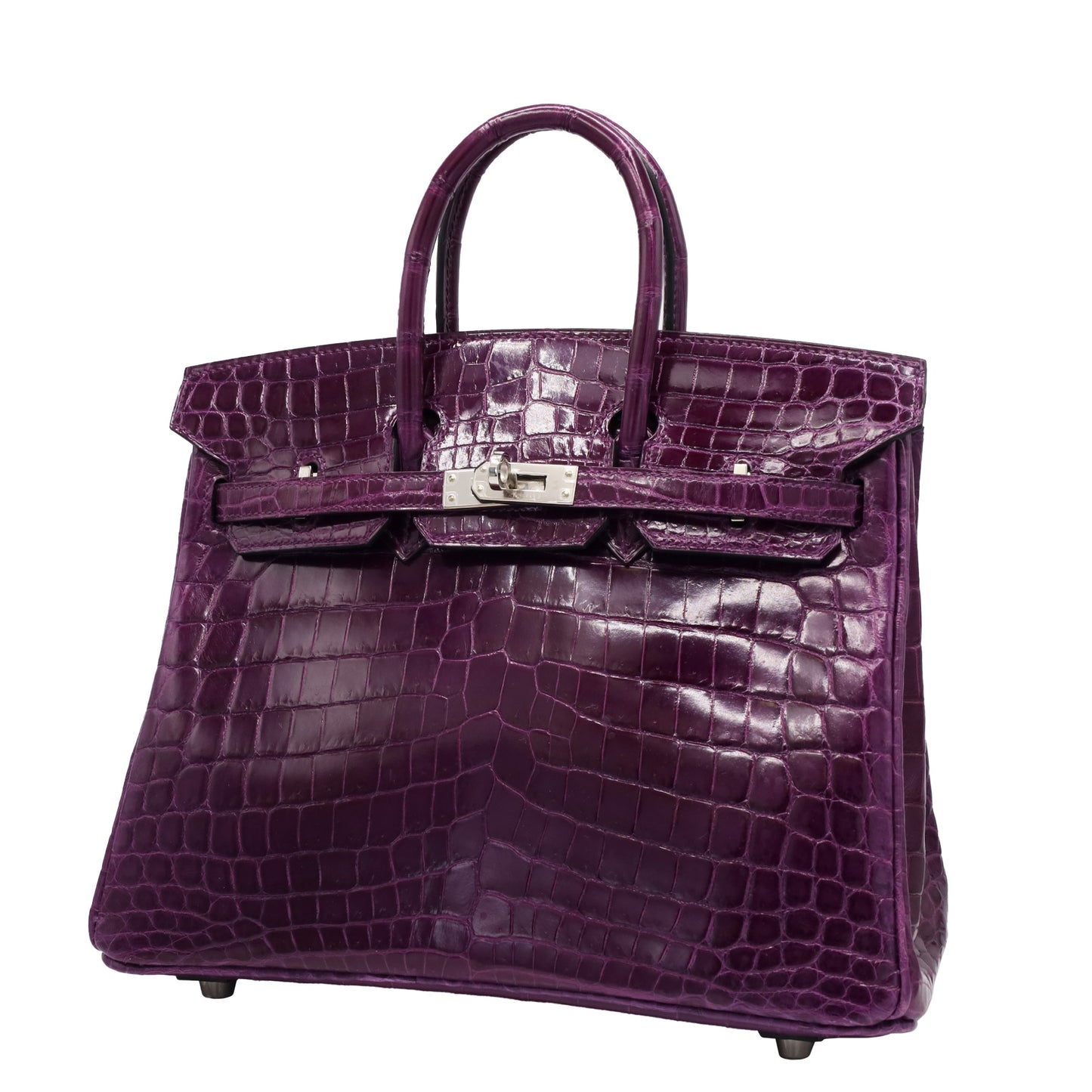 Birkin 25 尼罗紫水晶 SS XStamp