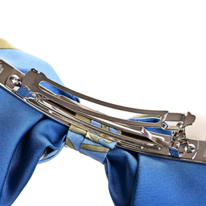 グルネル・エクスリブリス　バレッタ　シルク　ブルー