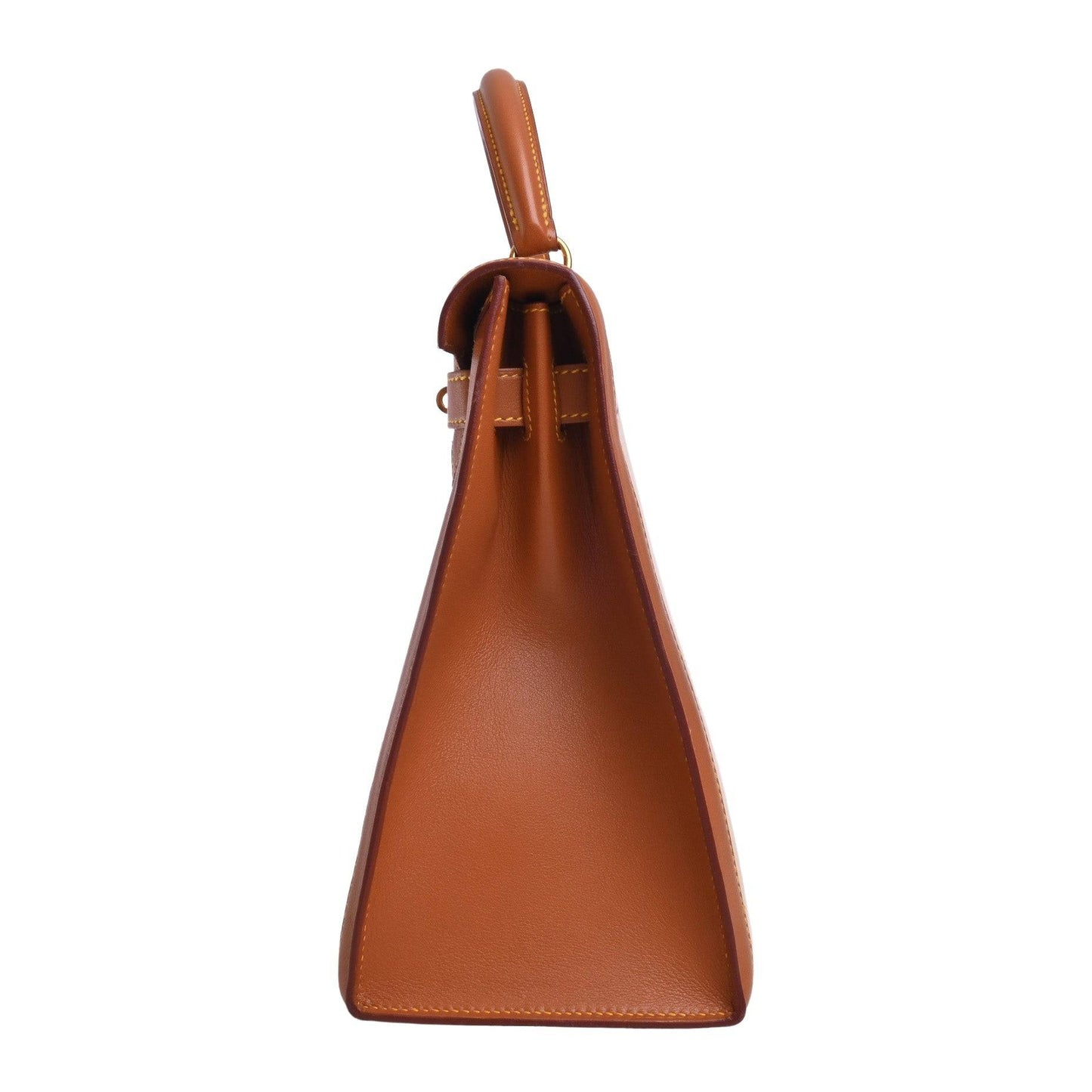 Kelly 32 Calf Toile Ash Gold GP 〇Z engraved