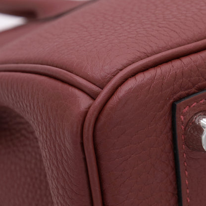 Birkin 25 Togo Rouge Ash SS K stamp