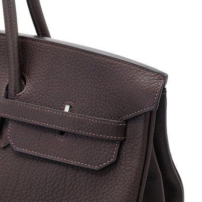 Birkin 45 Long Shoulder Togo Chocolat SS □D stamp