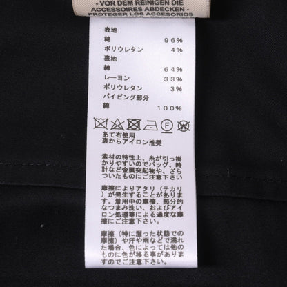 ショートパンツ　コットン　ブラック　34