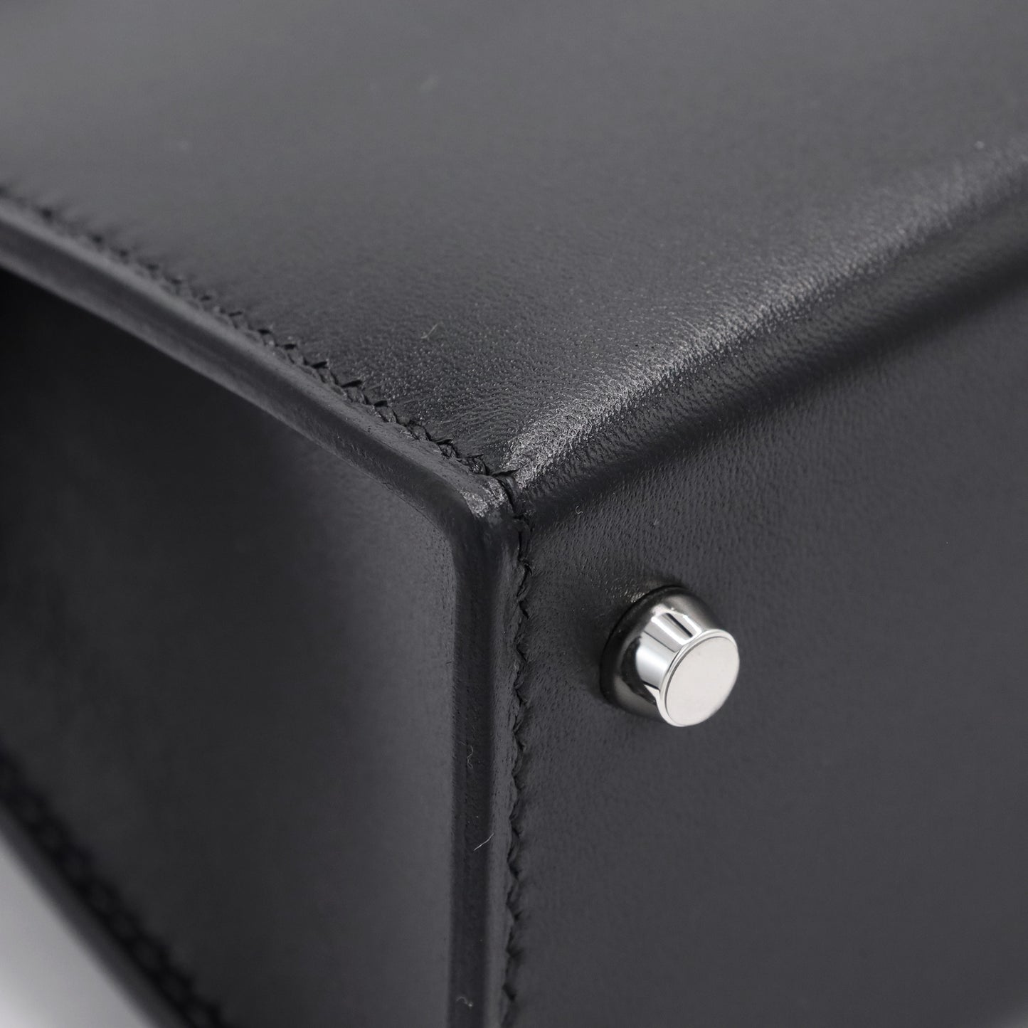 Mini Kelly 2 Panpille Box Lustre Tatterakt Sombrero Black SS G stamp