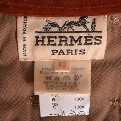 フーデットコート　コットン　ベージュ　42