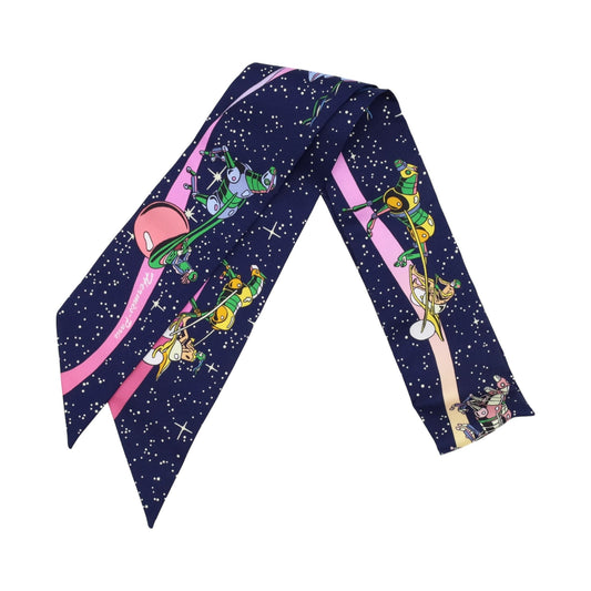 ツイリー　スペース・ダービー　シルク　ネイビー