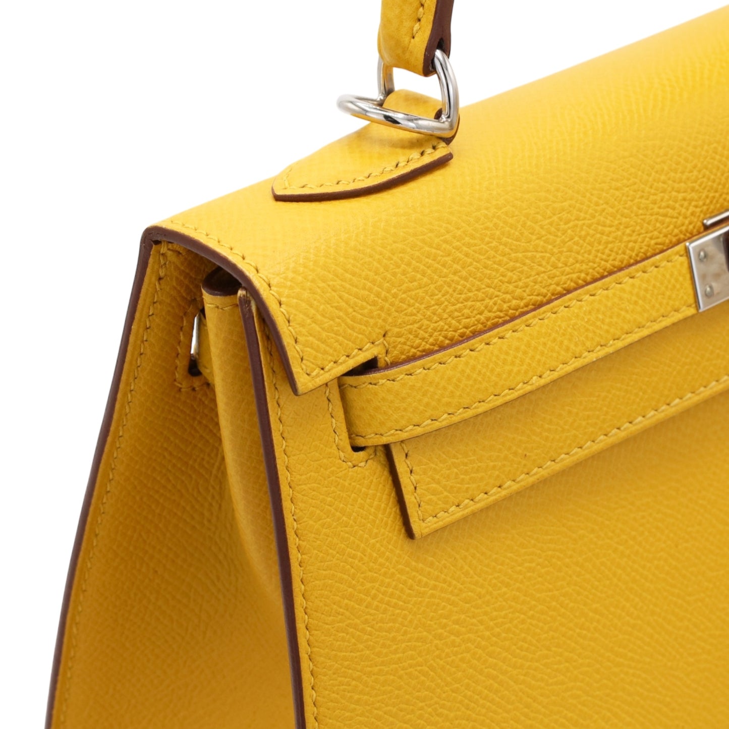 Kelly 25 Vaux Epson Jaune Ambre SS C刻印