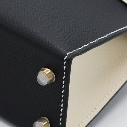 Mini Kelly 2 Personal Order Vaud Epson Black Cre Champagne Gold Hardware W Engraved