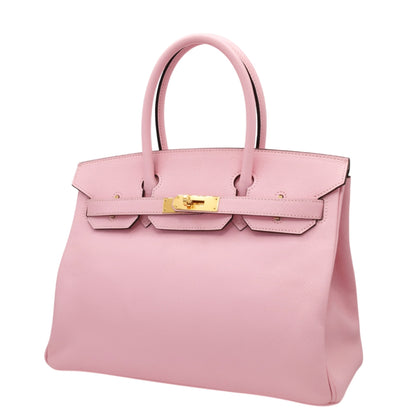 バーキン30　シェーブル　ローズサクラ　GP　X刻印