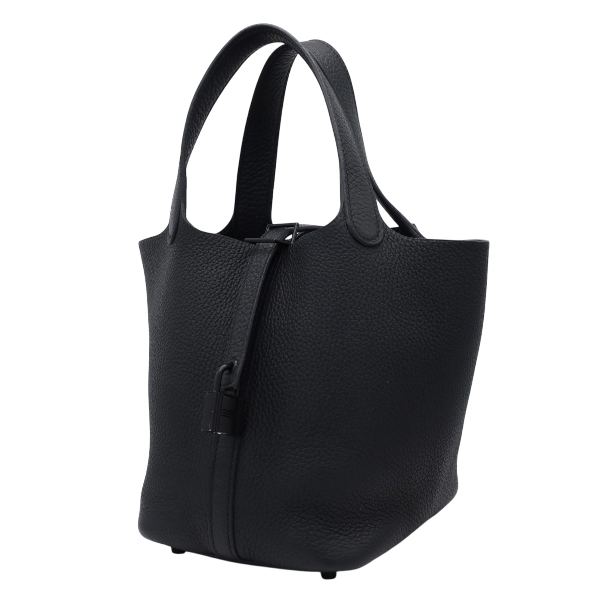 HERMES ピコタンロックPM モノクローム トリヨンクレマンス ソー