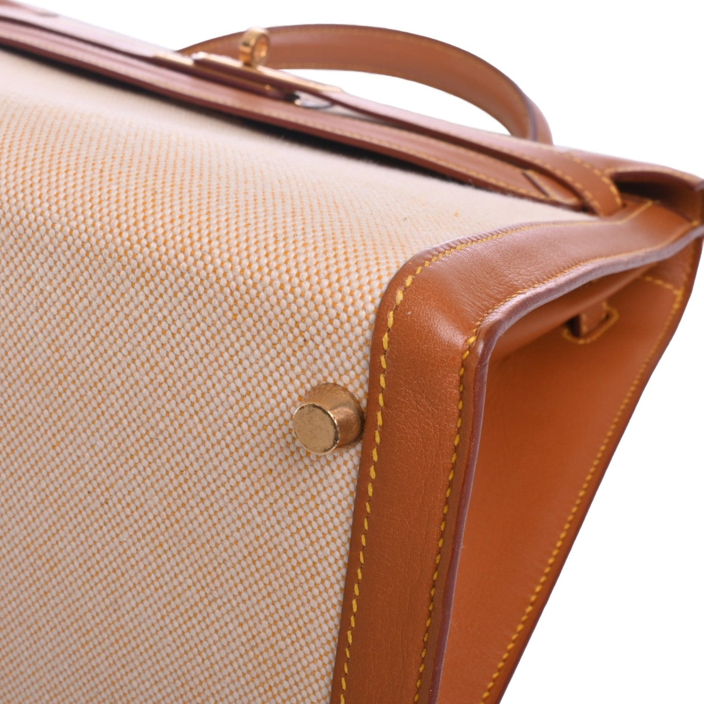 Kelly 32 Calf Toile Ash Gold GP 〇Z engraved