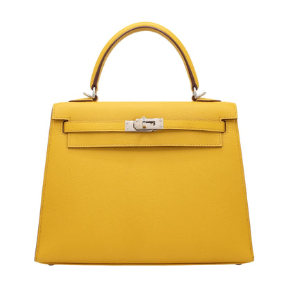 Kelly 25 Vaux Epson Jaune Ambre SS C刻印
