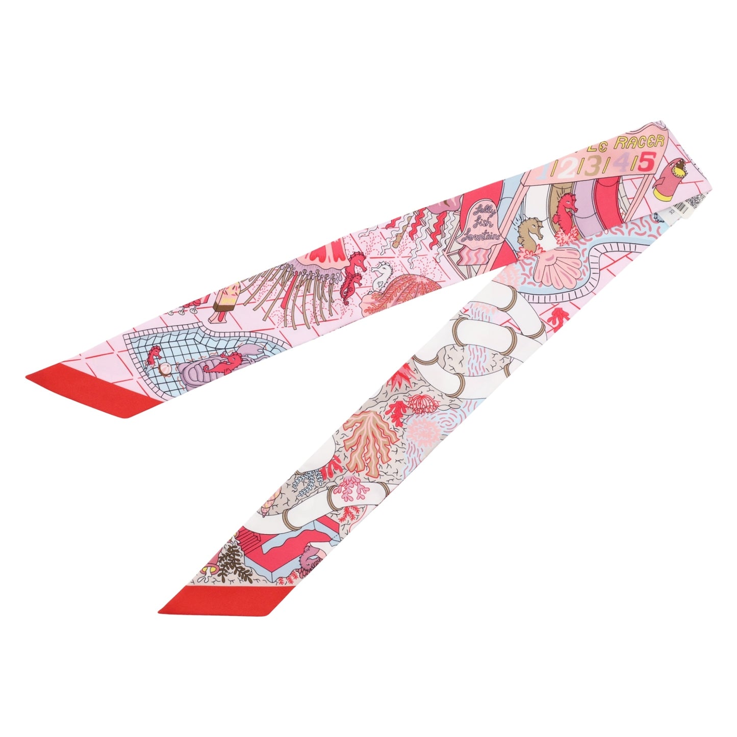 ツイリー　スプラッシュパーク　シルク　ピンク