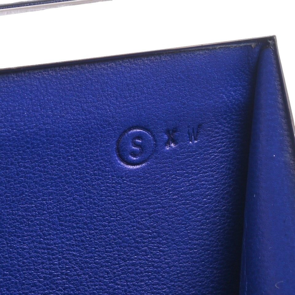 サックアマリース　フランス国旗　ボックスカーフ　ブルー　〇S刻印