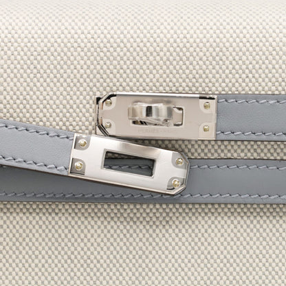 ケリー25　トワルアッシュ　ヴォースイフト　ブルーグラシエ　エクリュ　SS　K刻印