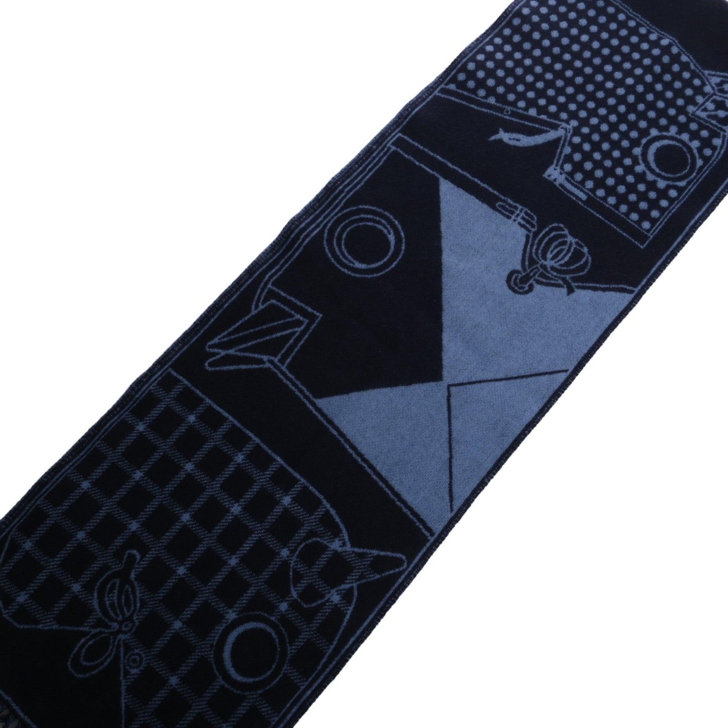 カミイユ　カシミヤ　ネイビー