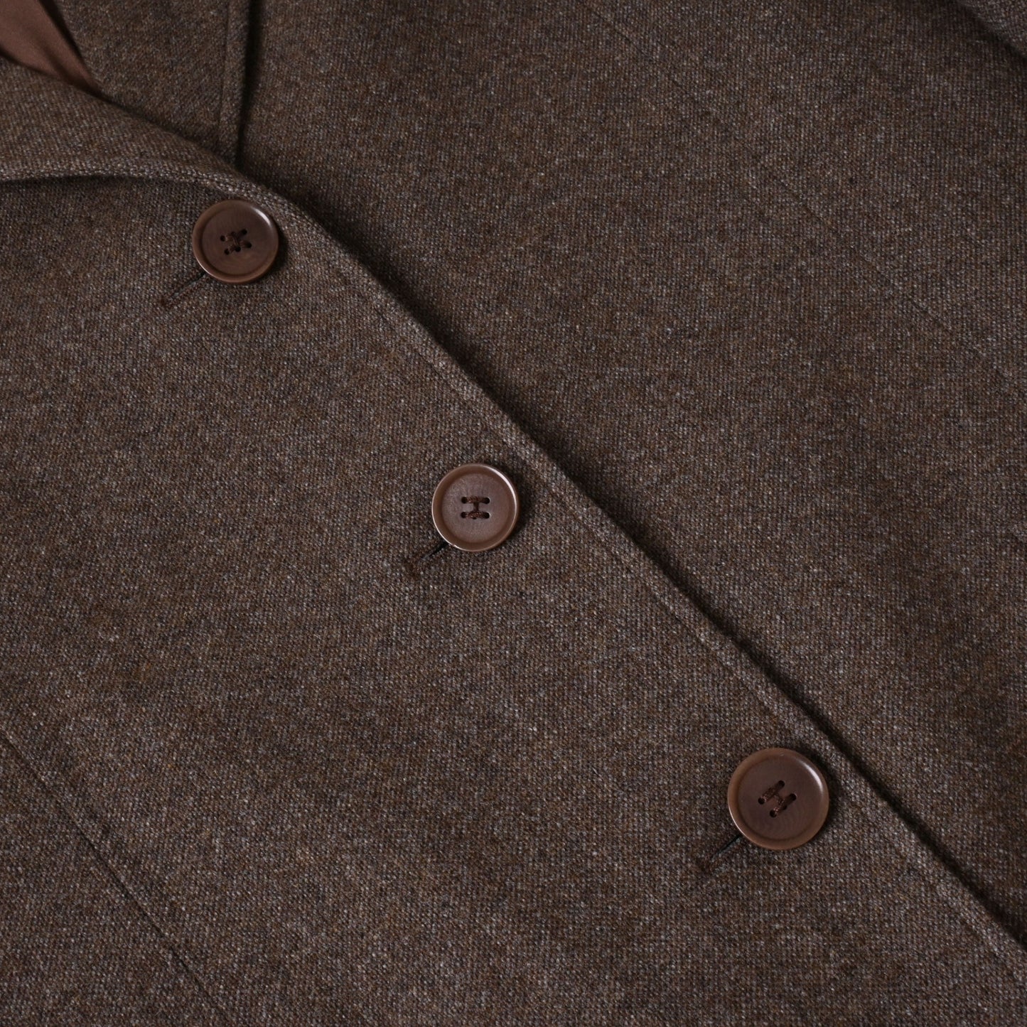 テーラードジャケット　カシミヤ　チャコール　40