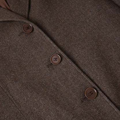 テーラードジャケット　カシミヤ　チャコール　40