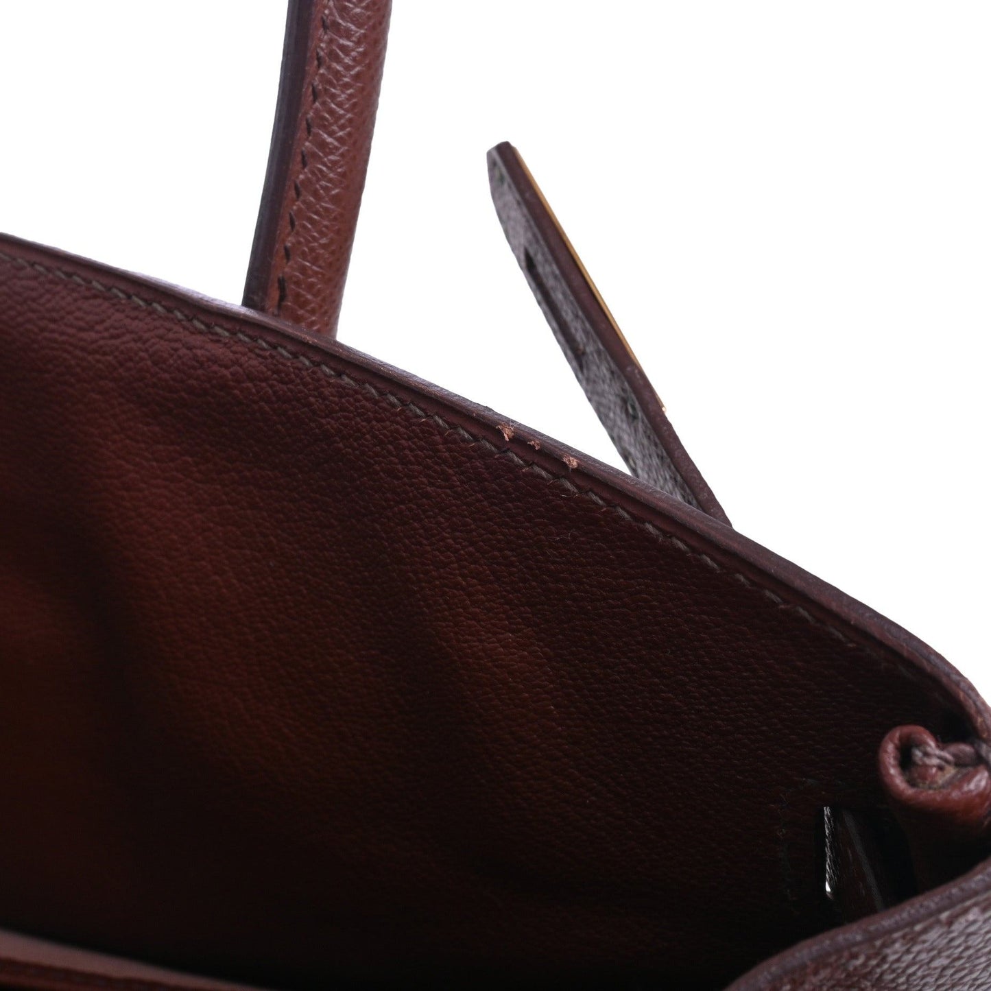 Birkin 30 Kushbell Toile Ash Brown GP □H engraved