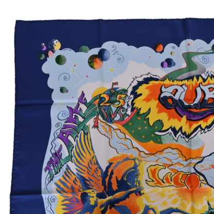 カレ90　THE ALFEE AUBE LIBRE COMME L`ANGE　シルク　マルチカラー