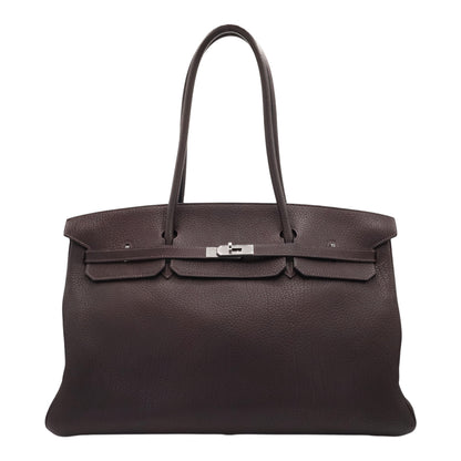 Birkin 45 Long Shoulder Togo Chocolat SS □D stamp