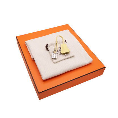 Birkin 25 Togo Jaune Poussin SS K stamp