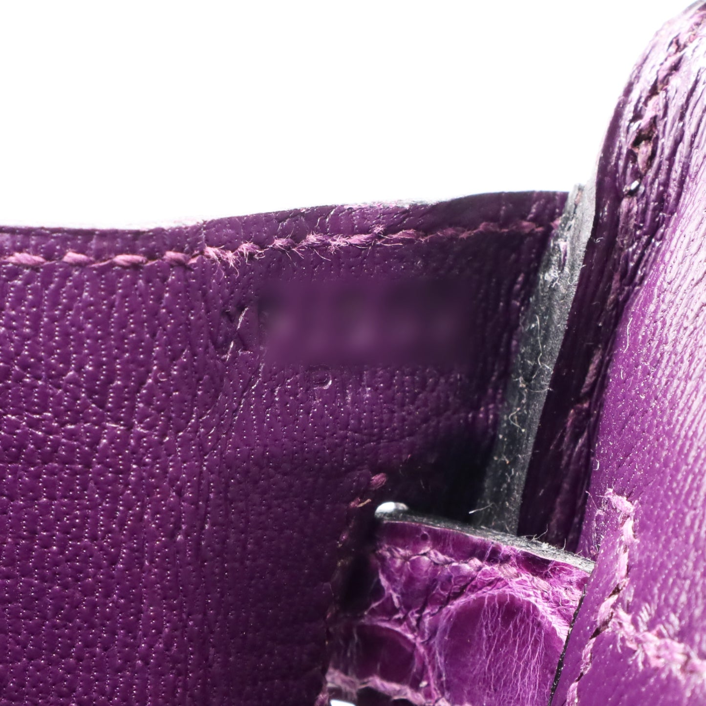 Birkin 25 尼罗紫水晶 SS XStamp