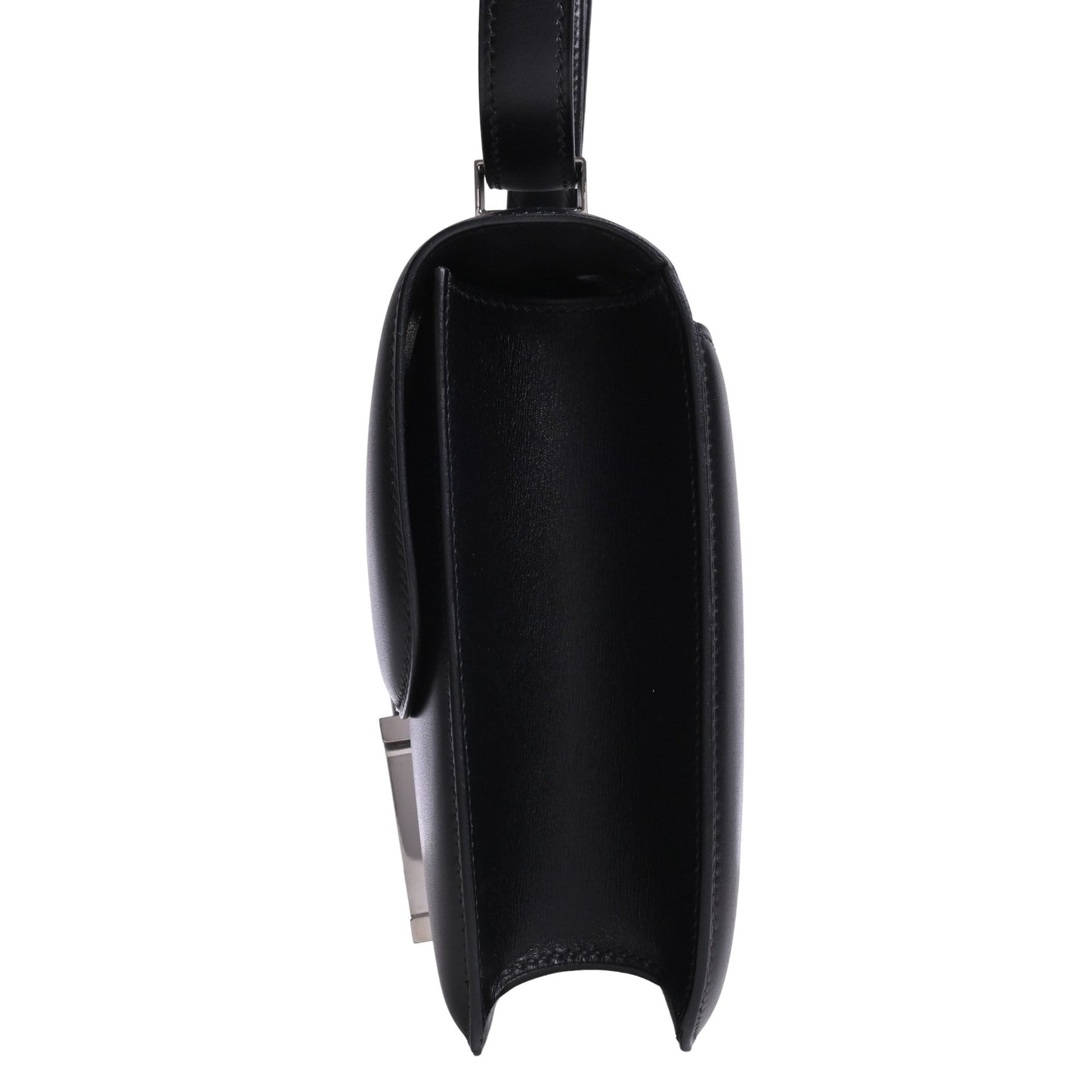 コンスタンス　ボックスカーフ　ブラック　SS　□E刻印