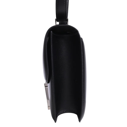 コンスタンス　ボックスカーフ　ブラック　SS　□E刻印