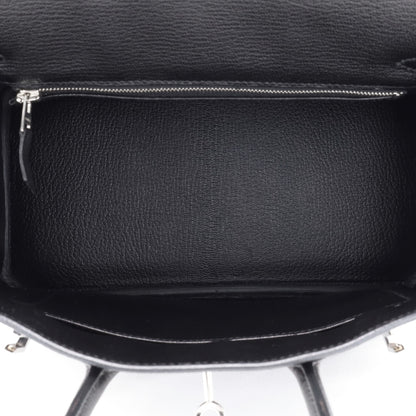 バーキン25　トゴ　ブラック　SS　X刻印