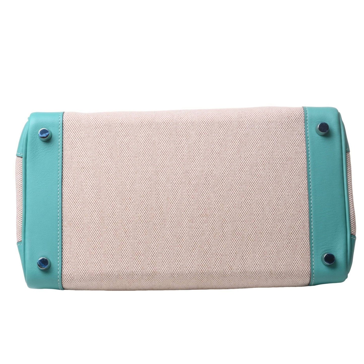 Birkin 30 Voor Swift Toile Ash Lagon SS □L engraved