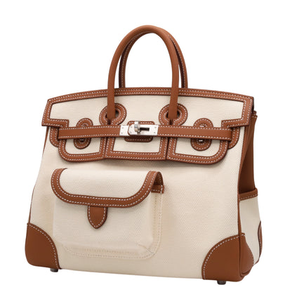 Birkin 25 Cargo Vaux Swift Toilego Elan Gold SS KStamp