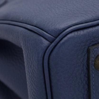 バーキン25　トゴ　ブルーアビス　GP　K刻印