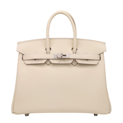 Birkin 25 Vaux Swift Cle SS K stamp