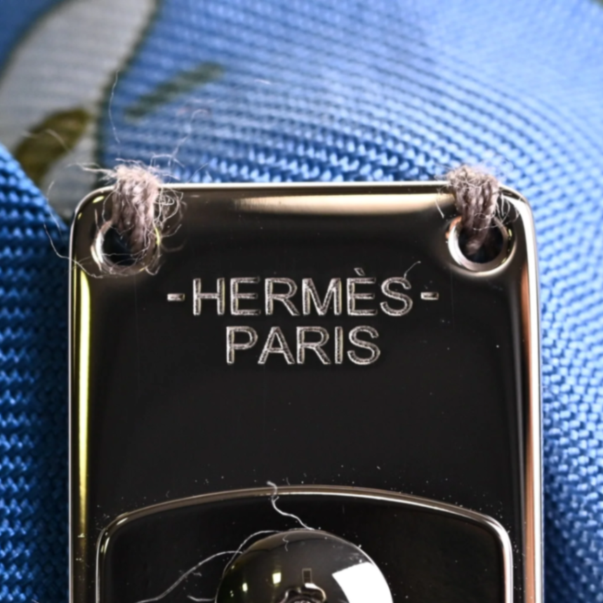 グルネル・エクスリブリス　バレッタ　シルク　ブルー