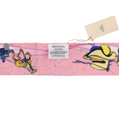 ツイリー　スペース・ダービー　シルク　ピンク