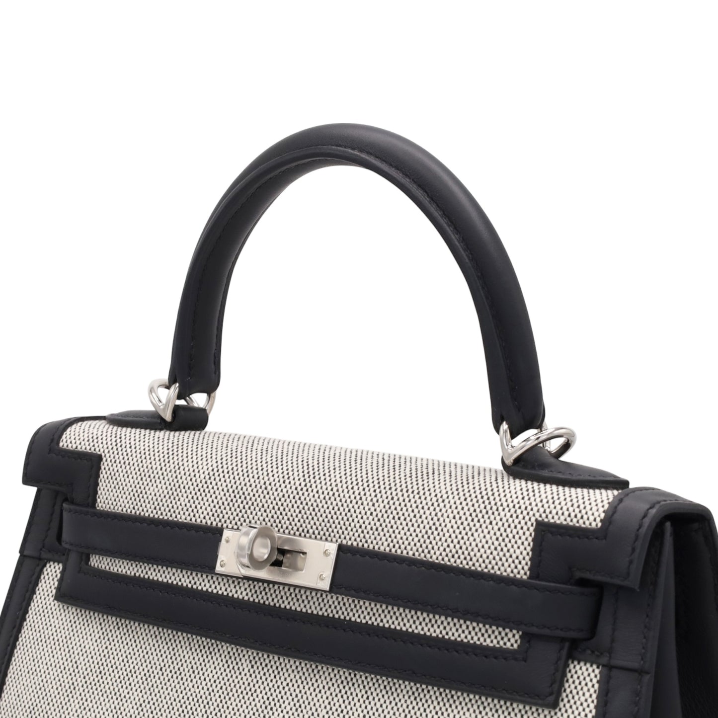 ケリー25　ヴォースイフト　トワルアッシュ　ブラック　エクリュ　SS　K刻印