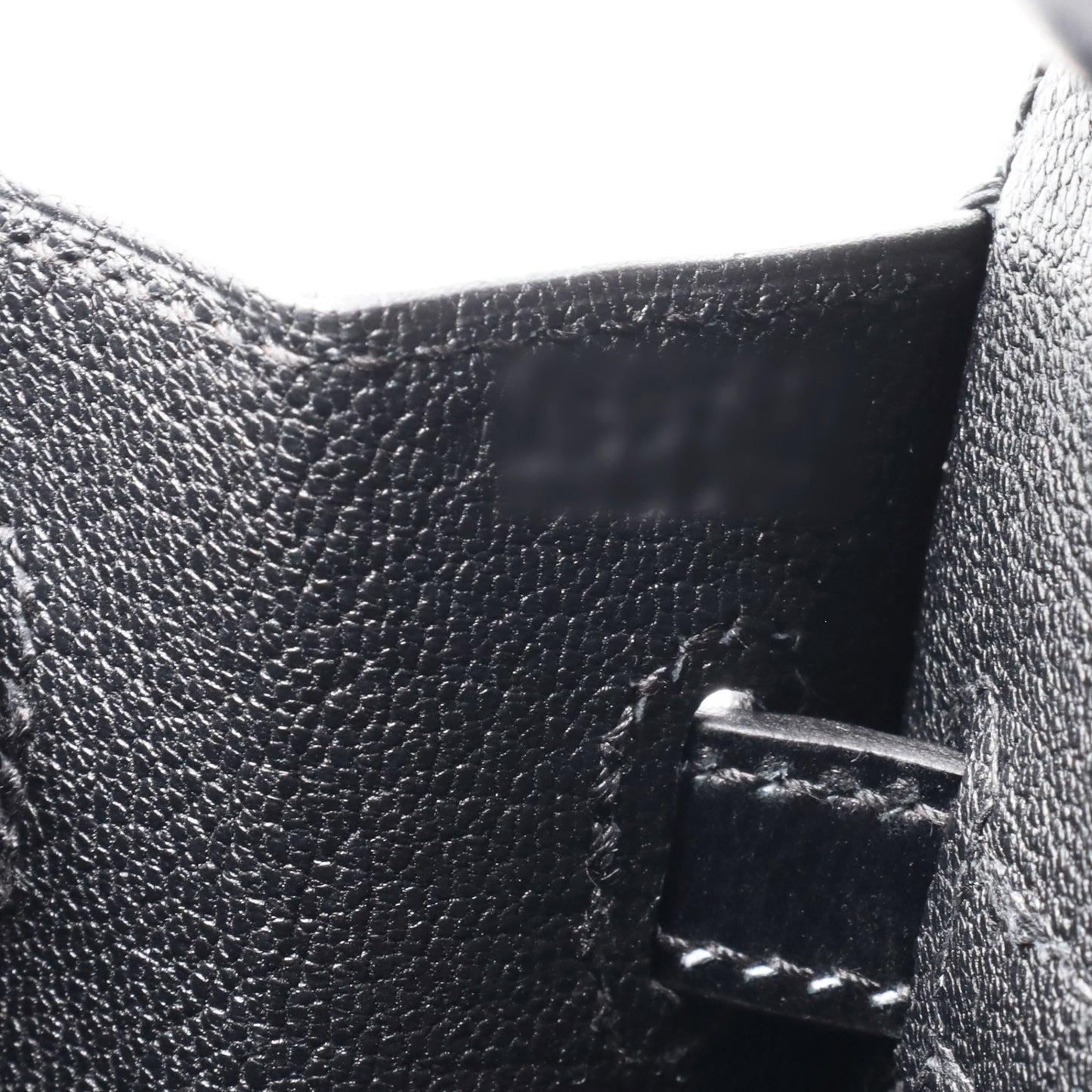 バーキン25　セリエ　ボックスカーフ　ブラック　GP　W刻印