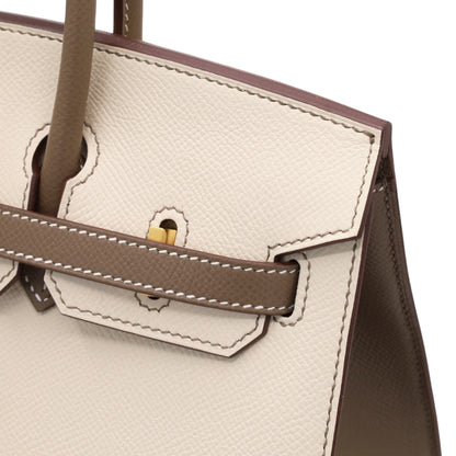 バーキン25　パーソナルオーダー　セリエ　ヴォーエプソン　クレ　エトゥープ　マットGP　Z刻印