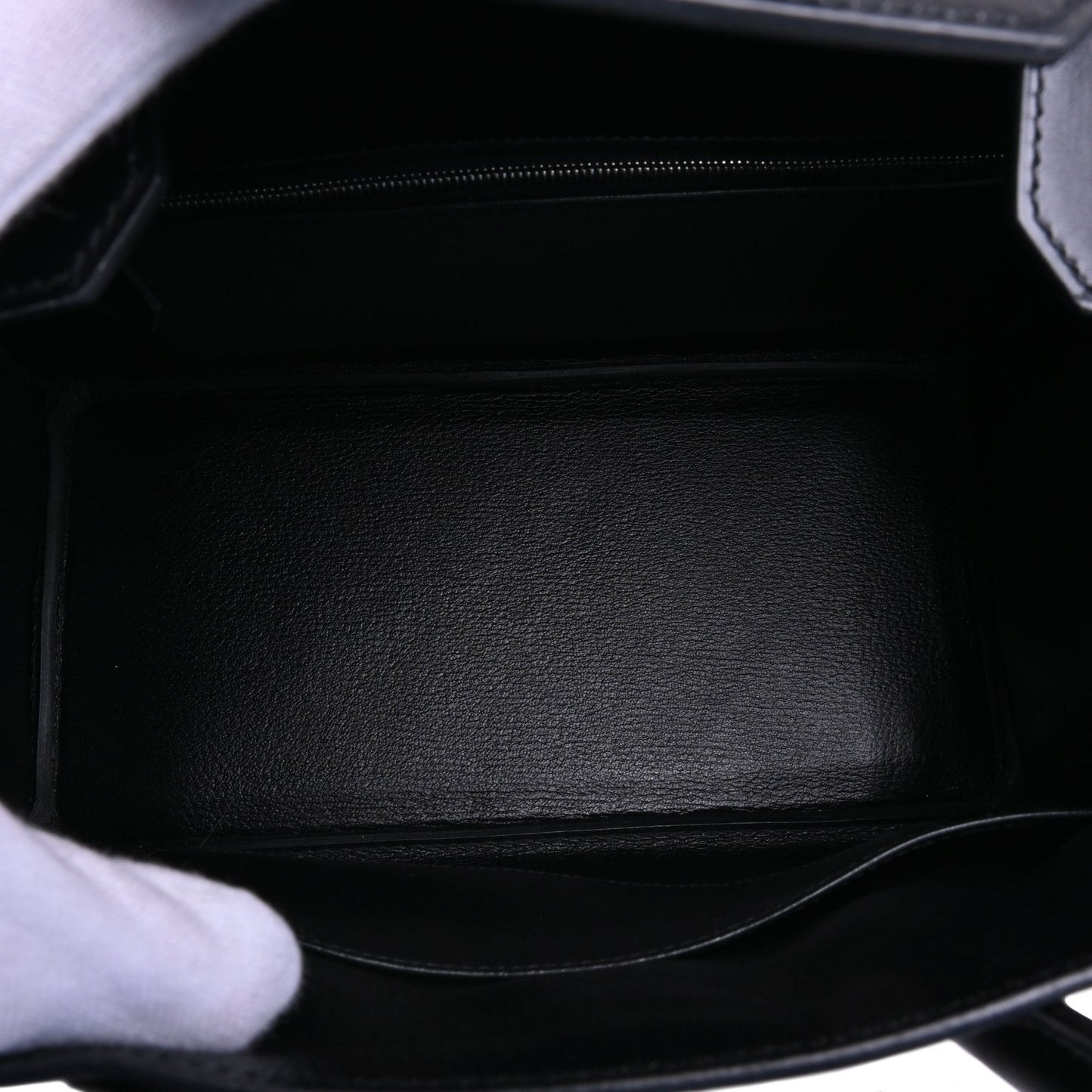 Birkin 30 Saw Black Box Calf □N Engraved