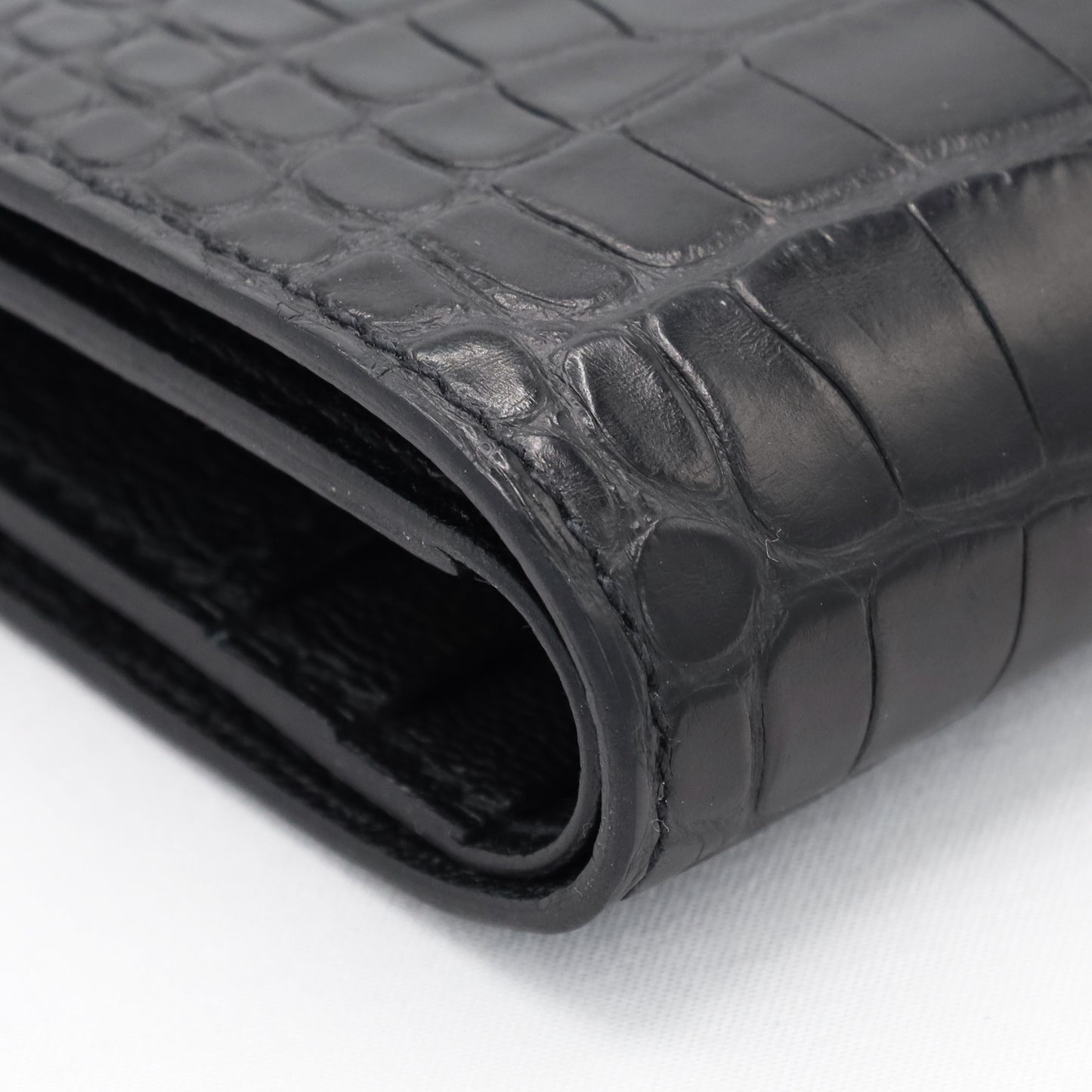 ベアン　コンパクト　アリゲーター　ブラック　PG　Z刻印