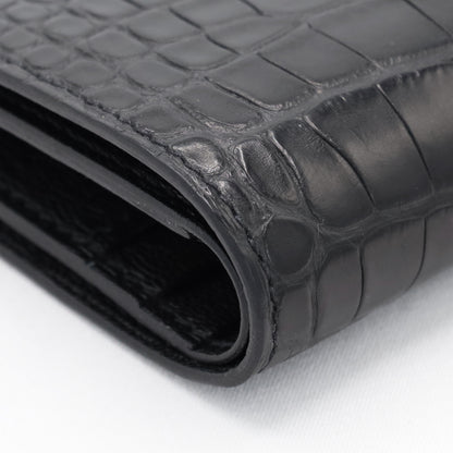 ベアン　コンパクト　アリゲーター　ブラック　PG　Z刻印