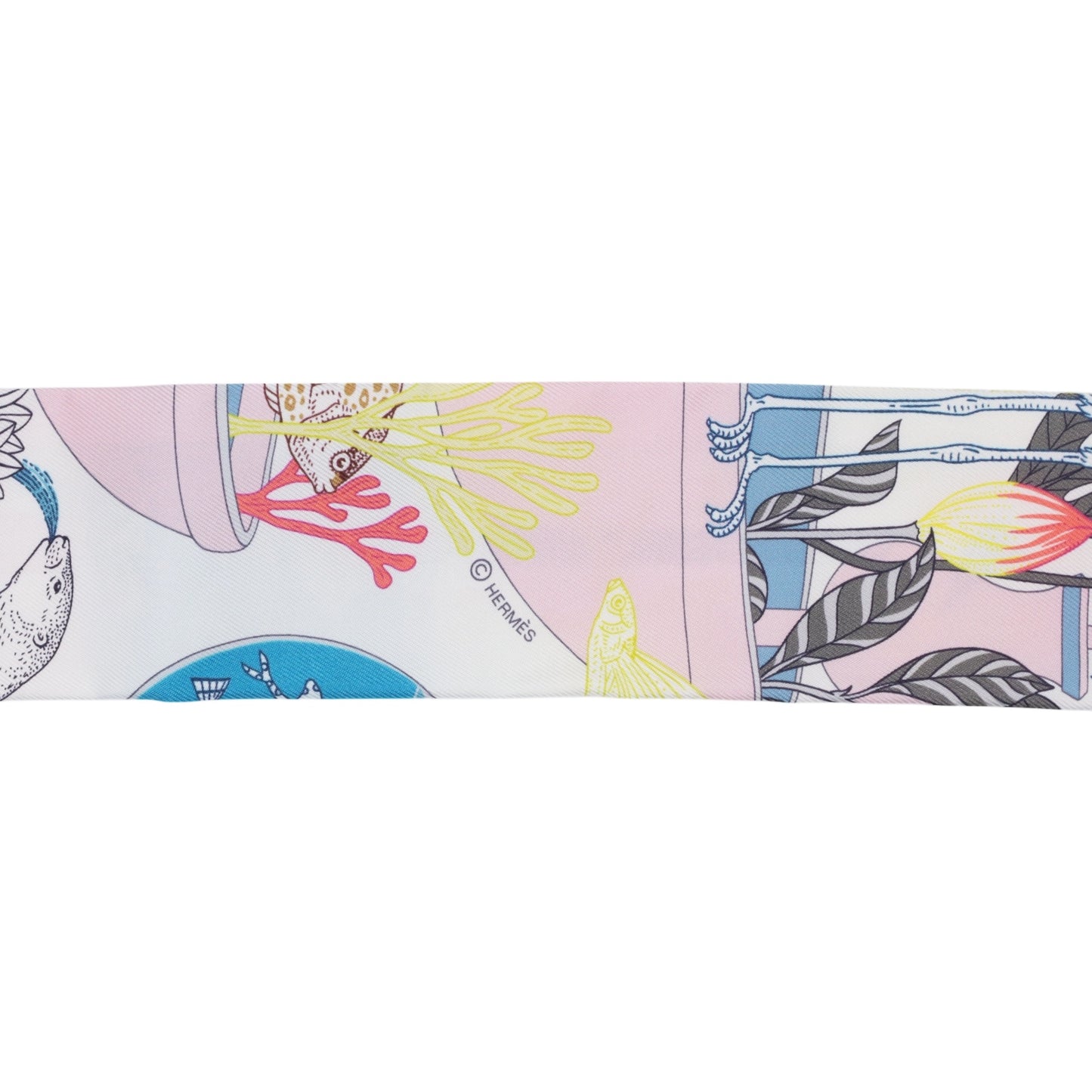 ツイリー　Precious Paradice　シルク　ホワイト