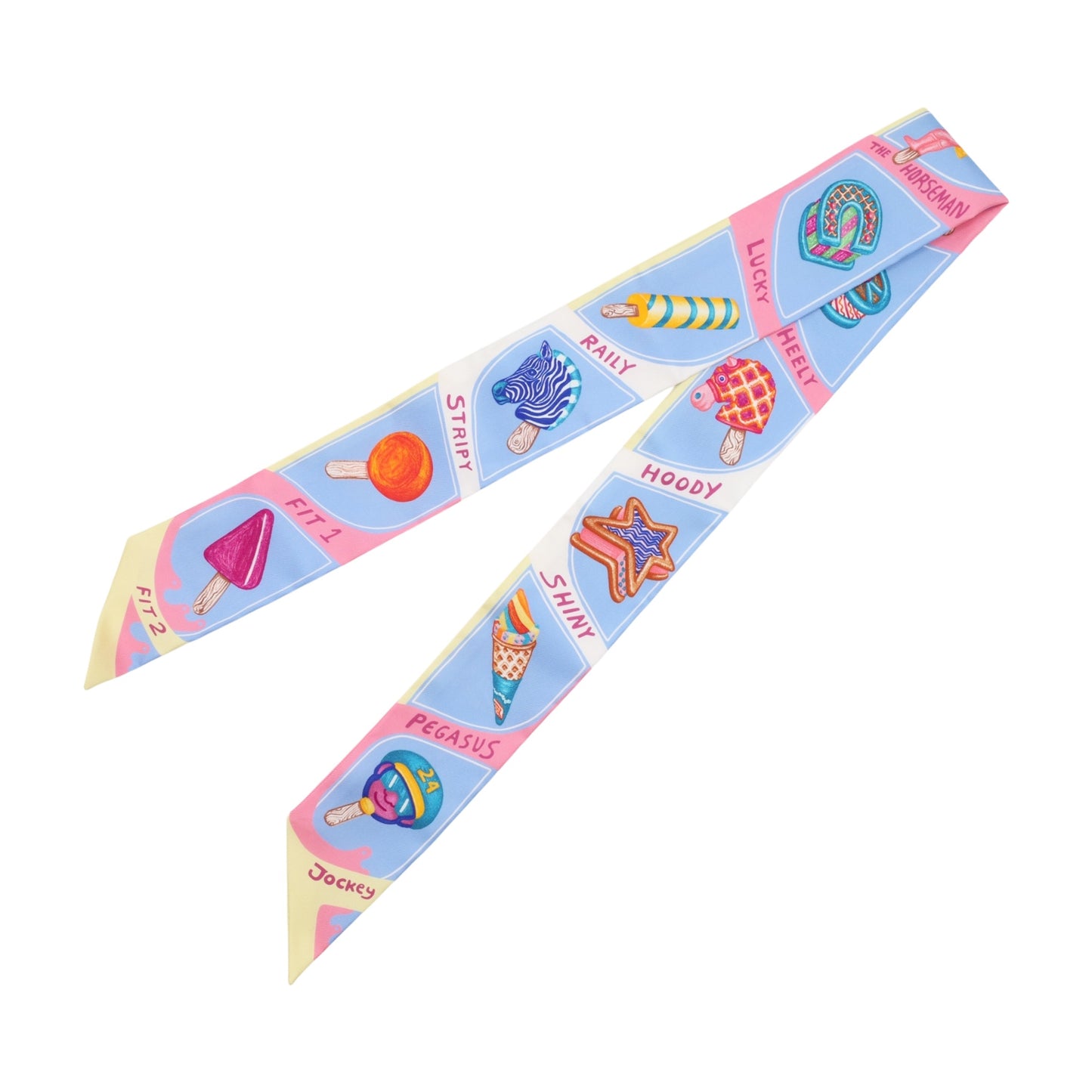 ツイリー　Ice Craem　ブルー　ピンク