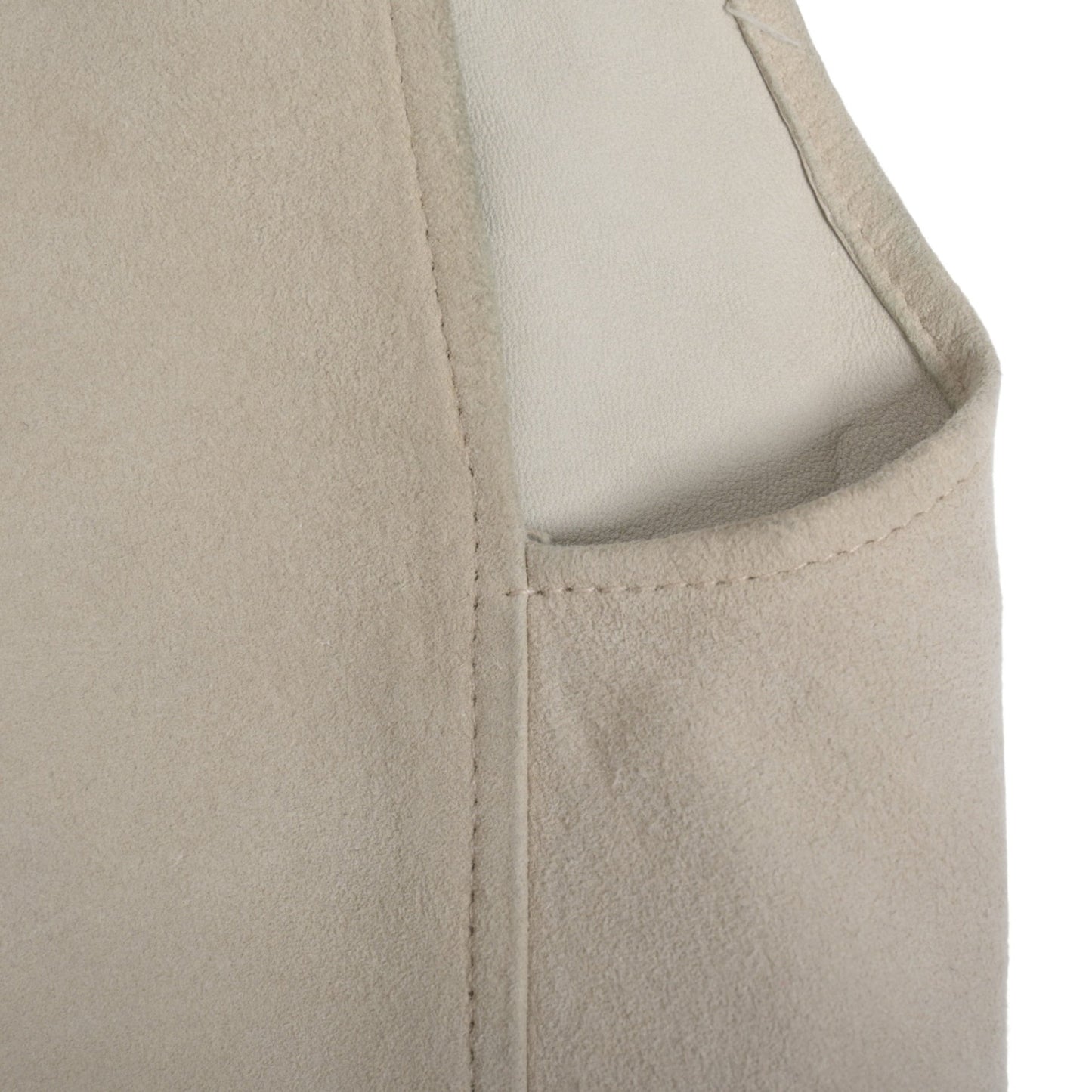 ヴァルーズ　ベスト　スエード　アイボリー　38