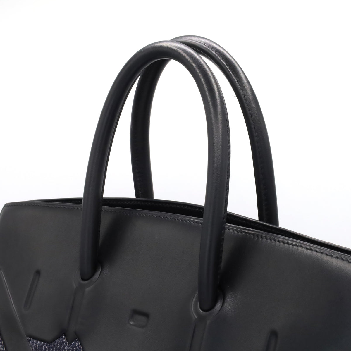 Shadow Birkin 35VeauBarenia Denim Black SS □NStamp